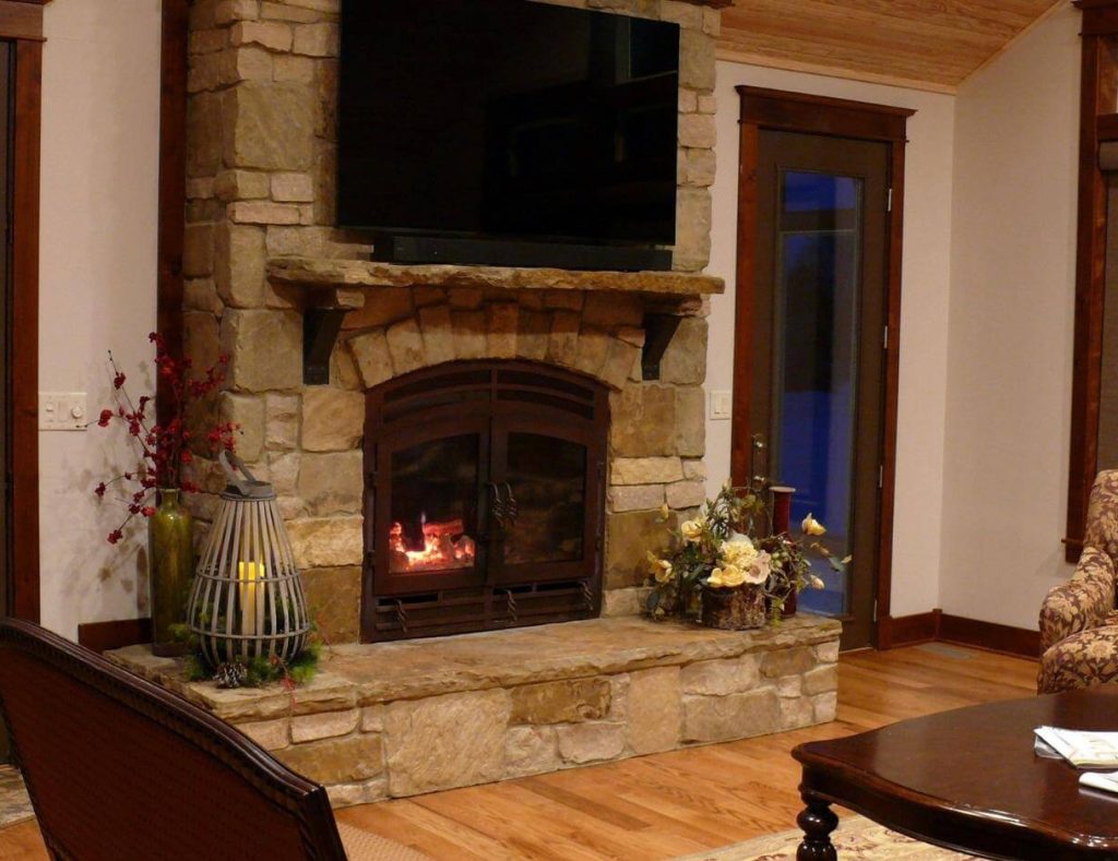 Pros and Cons of a Double-Sided Fireplace