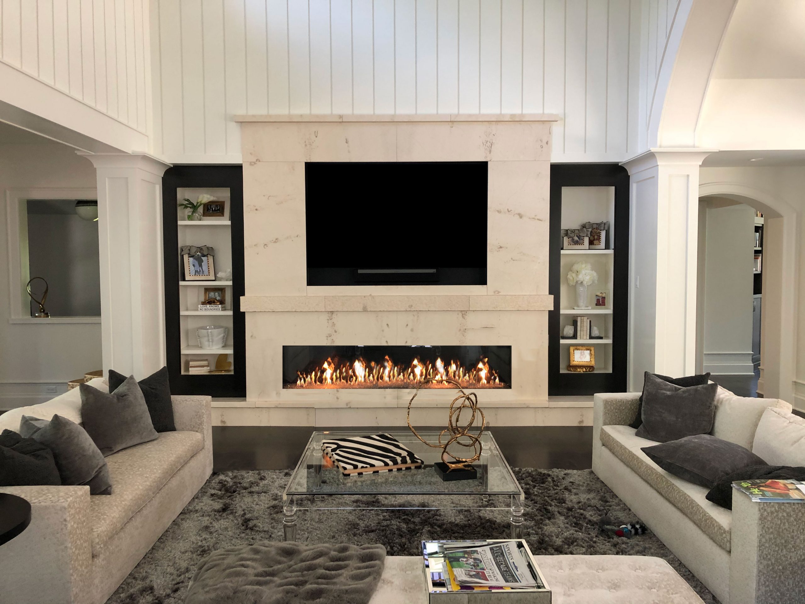 Mounting a TV Above a Fireplace A Good Idea? Acucraft Fireplaces