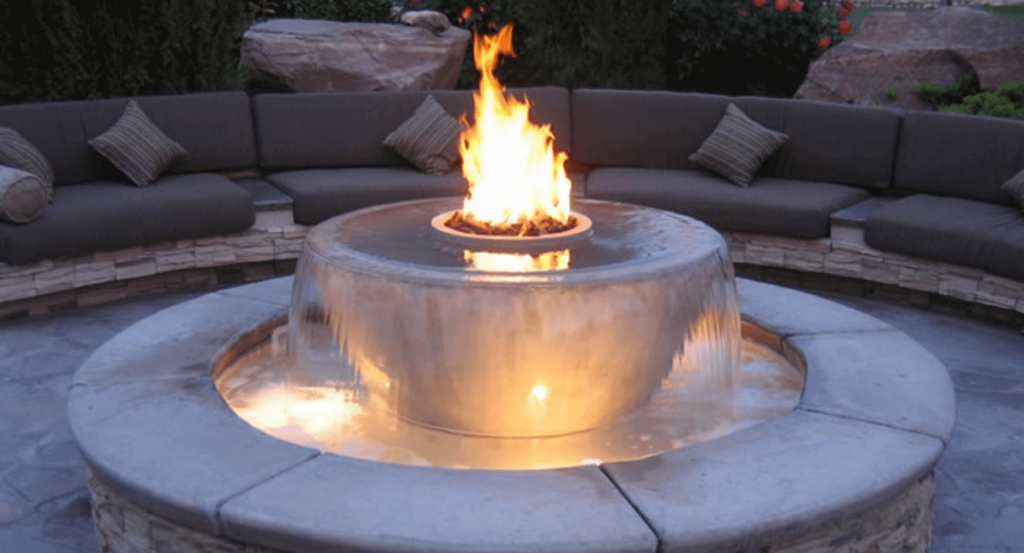 Pool Features Fire Pit