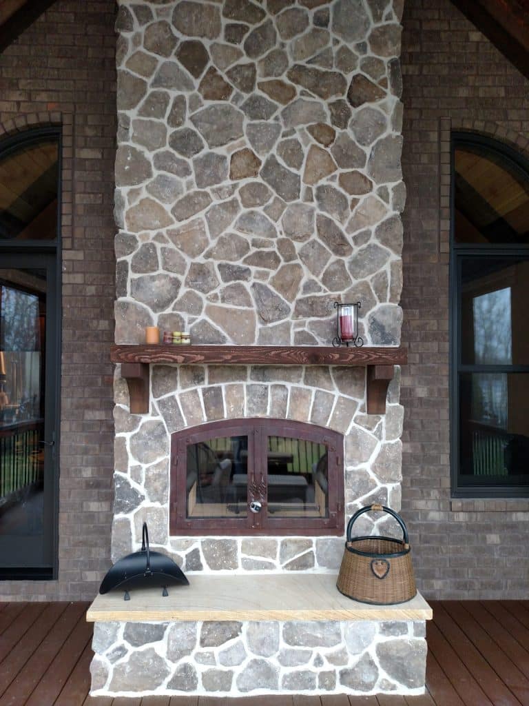 Acucraft Hearthroom 30 Indoor Outdoor Wood Fireplace