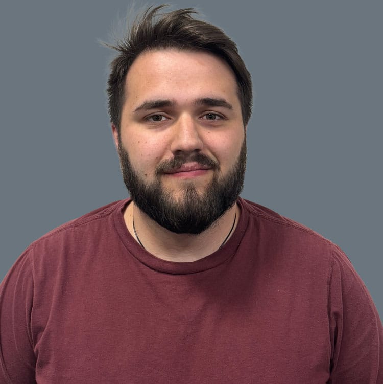 a photo of daniel baldwin who is a service advisor at acucraft fireplaces