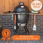 first-place-prize-primo-kamado-grill-v2 acucraft fireplaces photo contest first place price primo komado grill valued at $1945