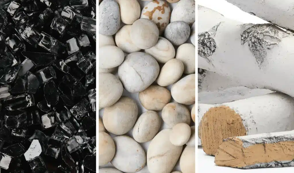 vapor-fireplace-media-options Vapor Fireplace media options