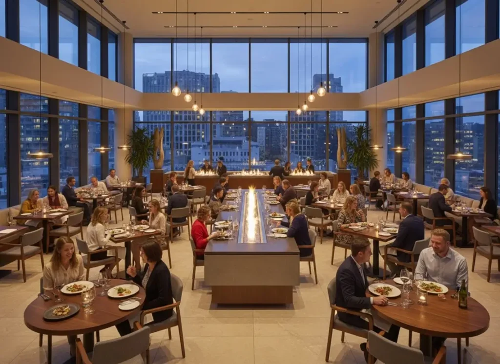 vapor-fireplace-safe-flame-dining-feature vapor-fireplace-safe-flame-dining-feature